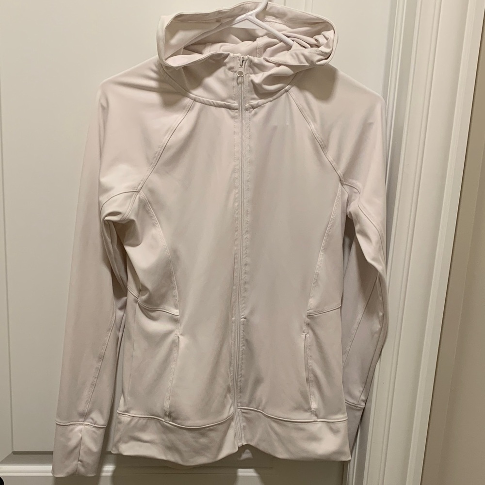 RBX Women's Utility Jacket in Cream. Size: S/P. Used in good condition.